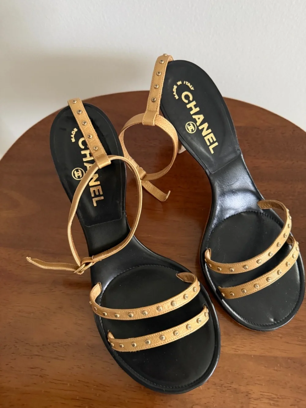 CHANEL vintage metallic